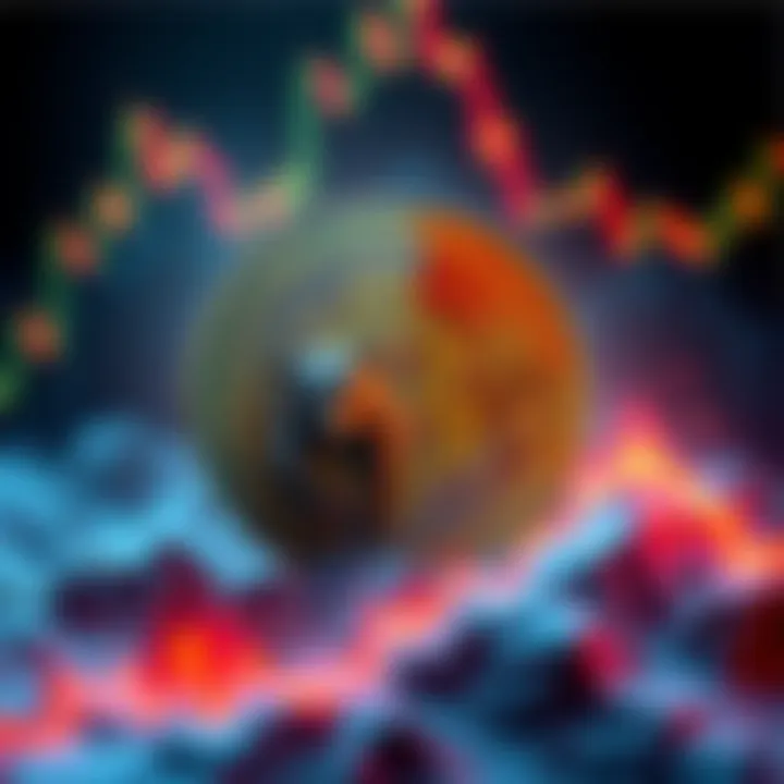 Bitcoin Price Surge A graphic showing Bitcoin's price approaching $70,000 with a bear icon facing significant losses