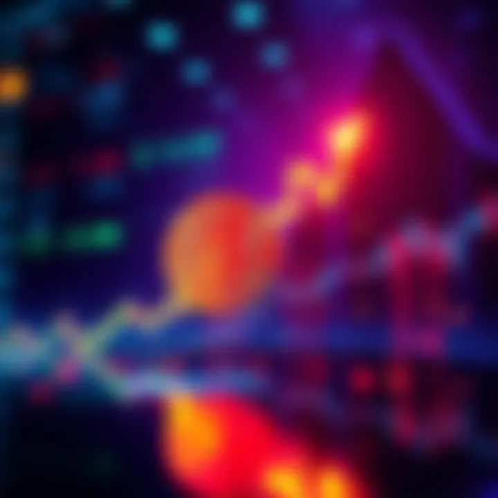 Graph showing Bitcoin price surge to $74,000 with upward trend