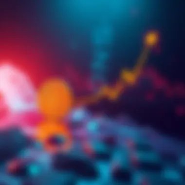 Graph showing Bitcoin price climbing towards $75K against a backdrop of market manipulation headlines