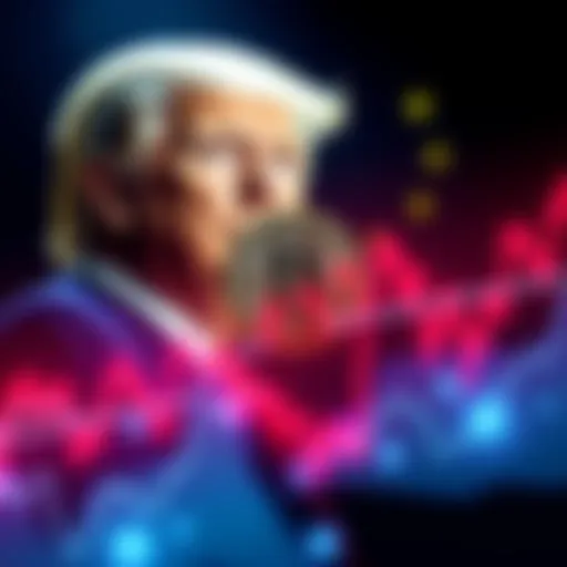 Graph showing Bitcoin price rising above $111,300 with a background of President Trump's outline hinting at a trade deal with China