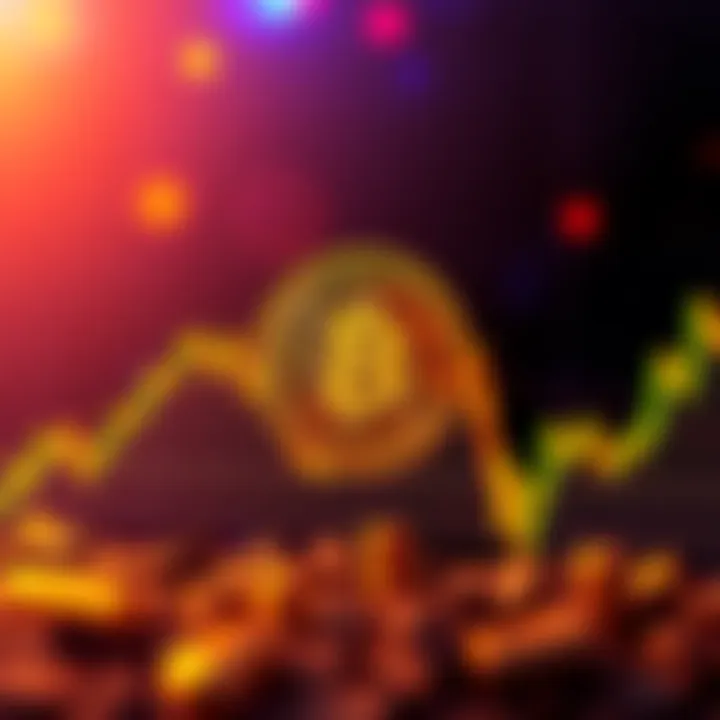 Bitcoin Price Trends A graph showing Bitcoin price nearing 65k with a possible dip to 60k indicated