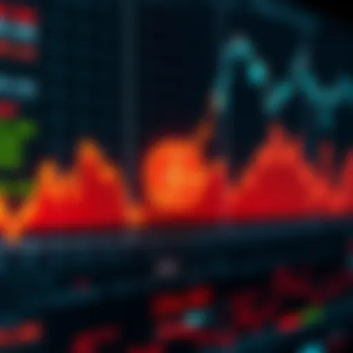 A graph showing a sharp decline in Bitcoin prices over time, highlighting market volatility and anxiety among investors.