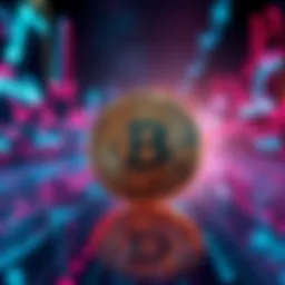 A graphical representation of Bitcoin SV's claim of processing 79 billion transactions per second with a blockchain visual and speed metrics.
