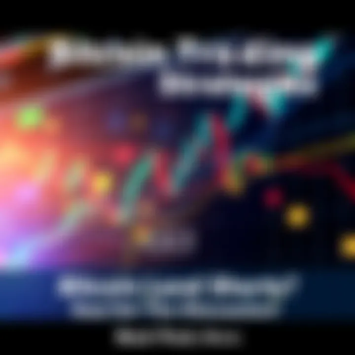 A chart showing Bitcoin price trends with long and short trade indicators