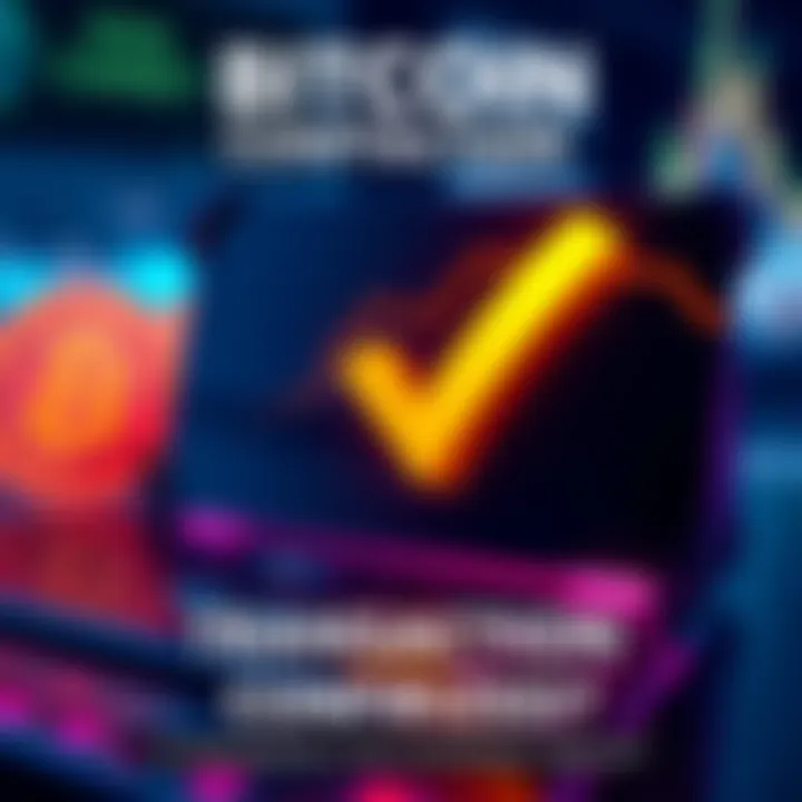Bitcoin Transaction Confirmation A graphic representation of a Bitcoin transaction being verified with a checkmark symbol, emphasizing the importance of transaction signatures in digital currency.