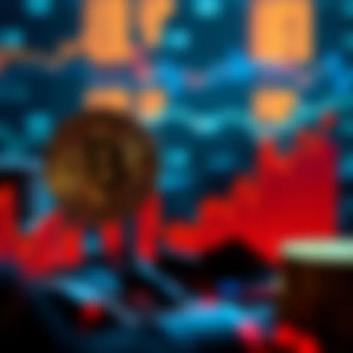 A chart showing Bitcoin's poor performance compared to US Treasuries in 2025, with downward trends highlighted.