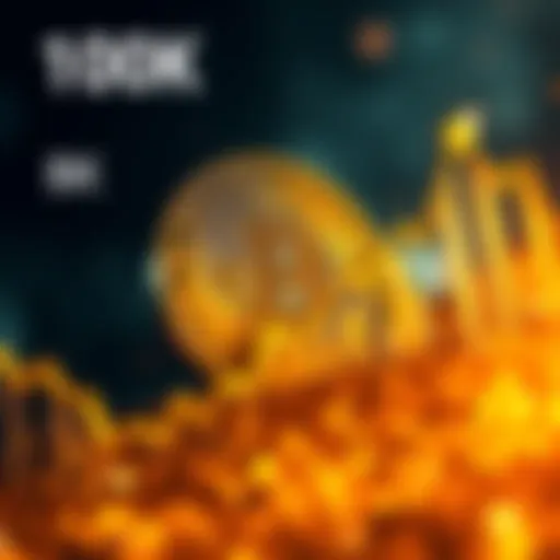 Bitcoin symbol with a rising graph, indicating its importance at the 100K mark as smart investors take action.