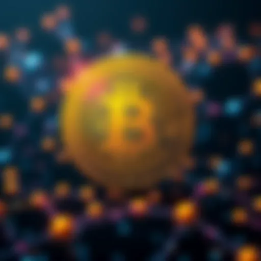 Bitcoin's 21 Million Limit Graphic showing the Bitcoin logo with a representation of the 21 million cap and independent nodes connecting to each other, symbolizing the enforcement of rules.