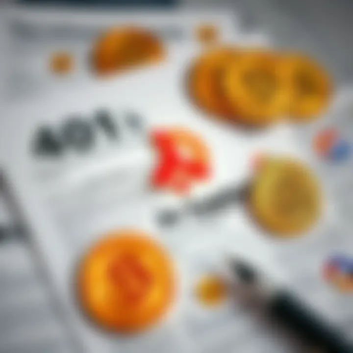 Illustration of Bitcoin symbols alongside 401(k) plan documents, symbolizing the integration of cryptocurrency into retirement savings.