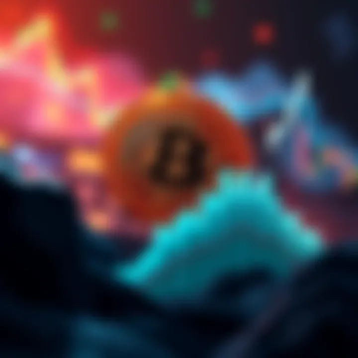 A digital representation of Bitcoin with a chart showing upward movement above $112,000, symbolizing market confidence.