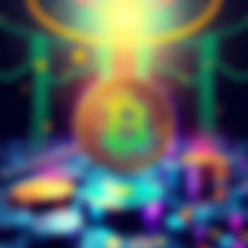 Illustration showing Bitcoin Cash logo with smart contract icons, symbolizing enhanced features and capabilities
