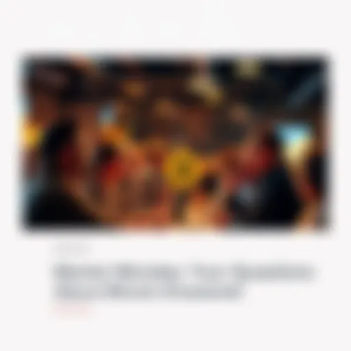 A group of people sharing ideas about Bitcoin during a community event