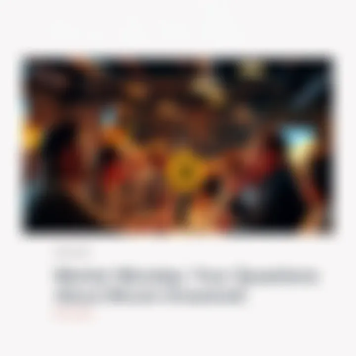 A group of people sharing ideas about Bitcoin during a community event