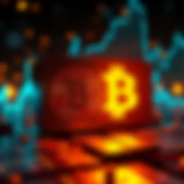 Bitcoin Countdown A digital clock ticking down with Bitcoin symbols in the background, representing the approaching milestone for Bitcoin market.