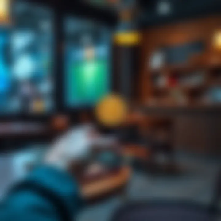 A person using a smartphone to make a payment with Bitcoin at a coffee shop