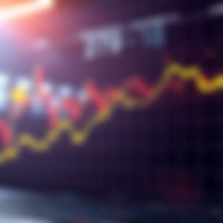 A downward trending chart representing Bitcoin's price over the last five months, highlighting its potential longest losing streak since 2018.