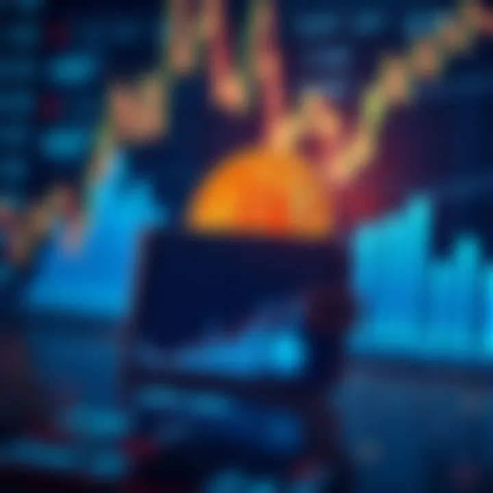 A digital wallet displaying Bitcoin symbol alongside graphs and numbers, symbolizing the current state of Bitcoin discussions.