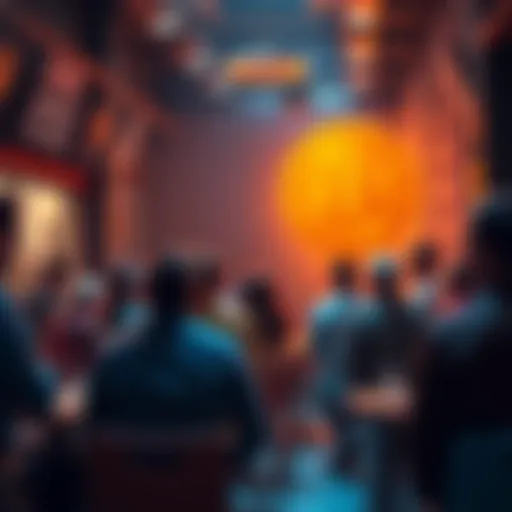 People engaged in a conversation about Bitcoin, sharing ideas and asking questions in a forum setting.