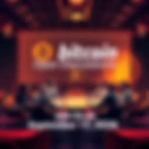 A group of people discussing Bitcoin trends and news at a round table