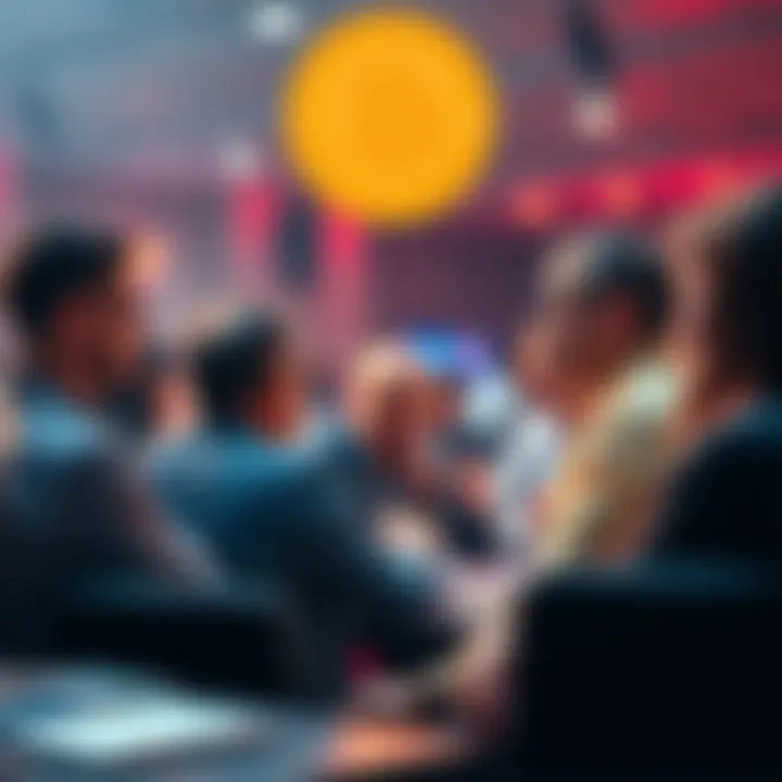 People engaged in discussions about Bitcoin on a forum
