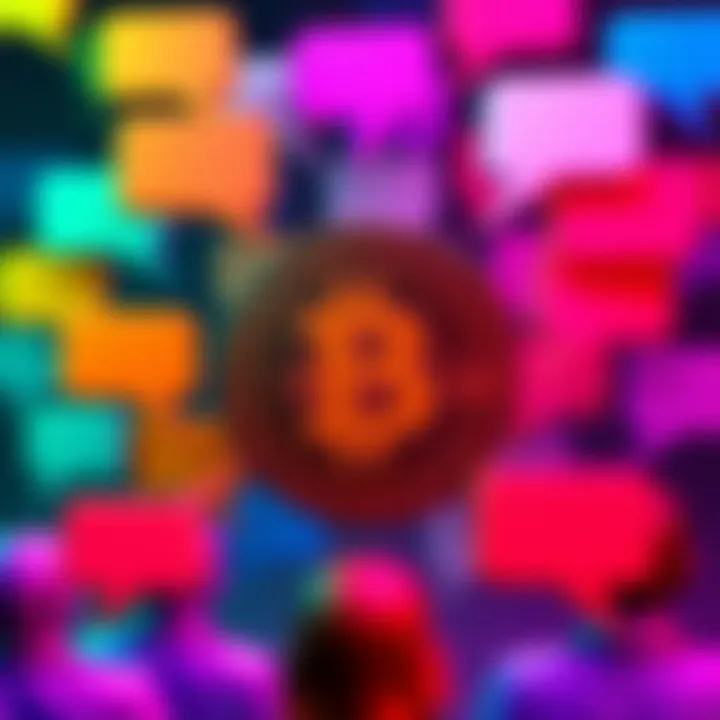 Bitcoin Discussion Thread A vibrant graphic showing a Bitcoin logo surrounded by speech bubbles representing user discussions, highlighting engagement in the June 18, 2026 conversation.
