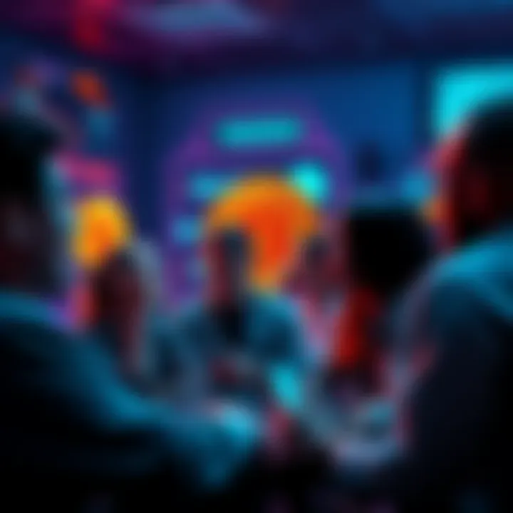 People engaged in a lively discussion about Bitcoin, sharing thoughts and insights in a digital chat space.
