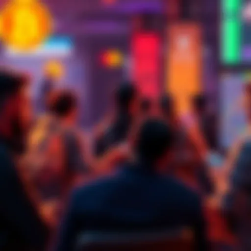 People discussing Bitcoin in a forum environment