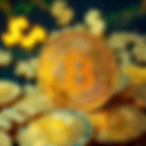 A visual representation of Bitcoin alongside dollar signs, symbolizing the ongoing debate on cryptocurrency's relevance in 2026.