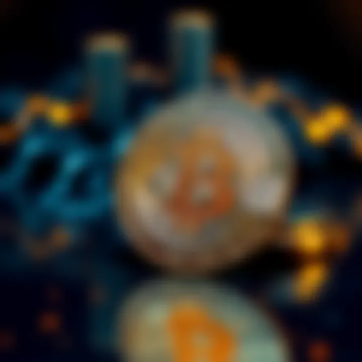 A graphic showing the Bitcoin symbol alongside a dollar sign, representing the contrast between Bitcoin and fiat currencies.