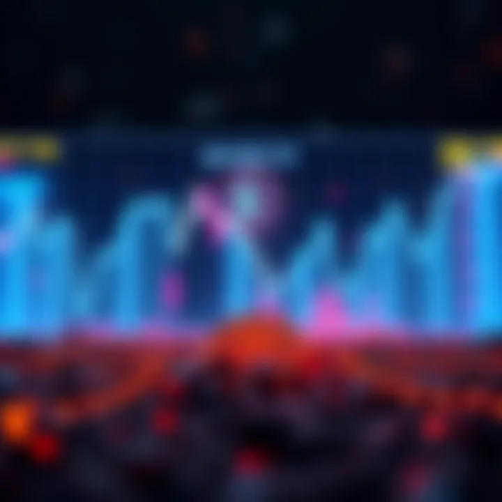 A graphic showing a downward trend in Bitcoin ETF inflows with a dollar sign, illustrating a significant decline in investments.