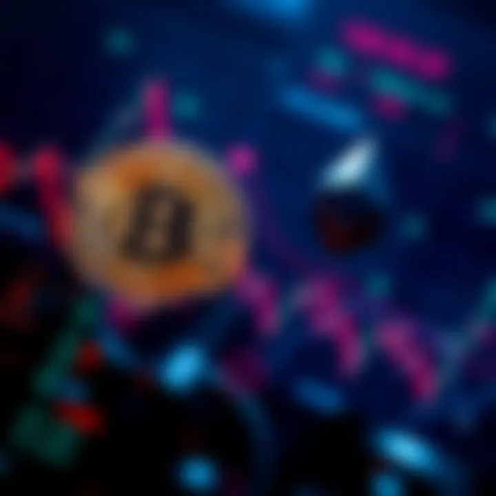 A chart showing Bitcoin struggling around $66,000 and Ethereum near $2,000, indicating market fear and instability.