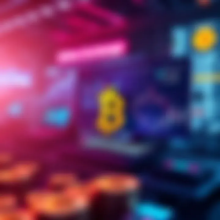 A visual showing various cryptocurrency exchange platforms suitable for beginners purchasing small amounts of Bitcoin.