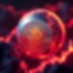 A visual representation of Bitcoin with a globe in the background, showcasing its potential impact on global monetary policy and economies.