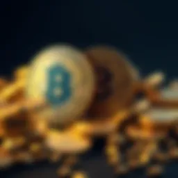 A graphic showing Bitcoin and gold coins side by side, highlighting their roles as potential inflation hedges.