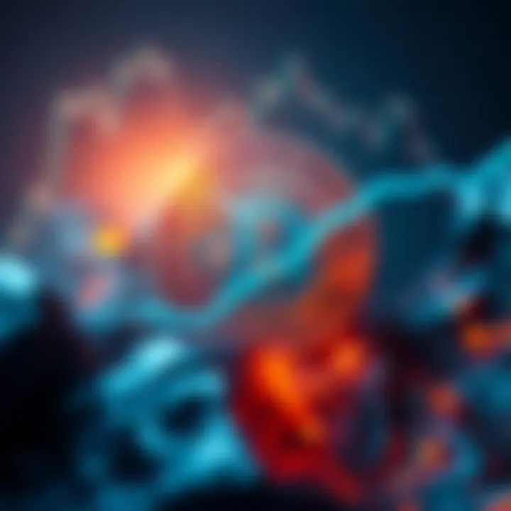 Bitcoin logo with a graph showing a steep rise to $1 million