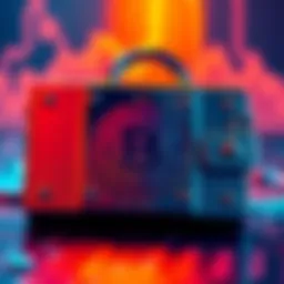 A Bitcoin hardware wallet displayed with a lock symbol, representing security concerns in custody.