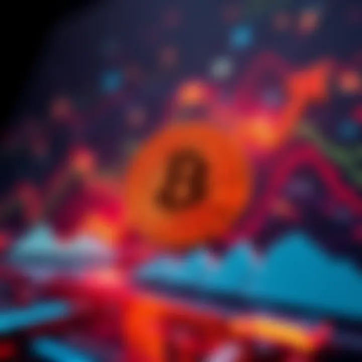 A graphic showing Bitcoin's value reaching $71,000 with upward arrows symbolizing increased demand.