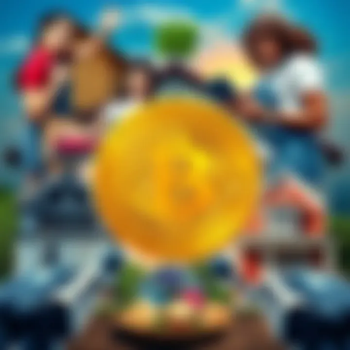 Bitcoin Affects Home Affordability A collage showing Bitcoin alongside images of homes and people working in service jobs like barbers and waitresses, symbolizing the struggle for home affordability.