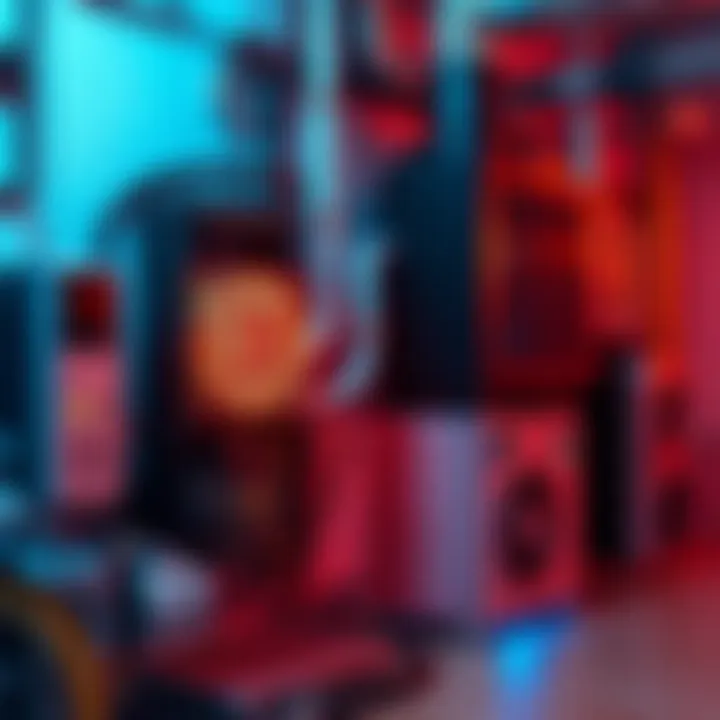 A Bitcoin mining rig connected to a home HVAC system, illustrating energy efficiency and innovation.