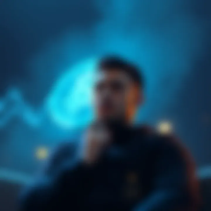 A thoughtful person pondering over cryptocurrency identification requirements