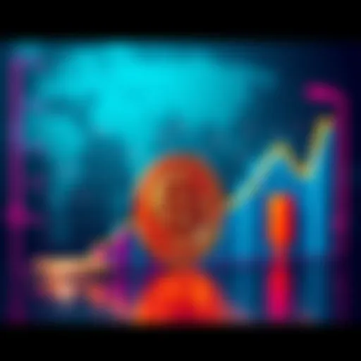 Graph showing Bitcoin's return of 18% against a US inflation rate of 24% over five years