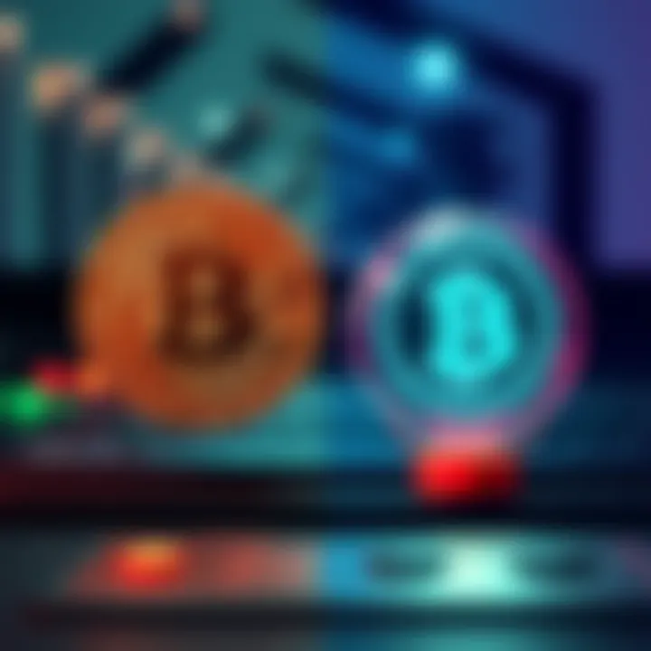 A side-by-side graphic showing Bitcoin symbol and a vintage internet symbol, highlighting their historical skepticism.
