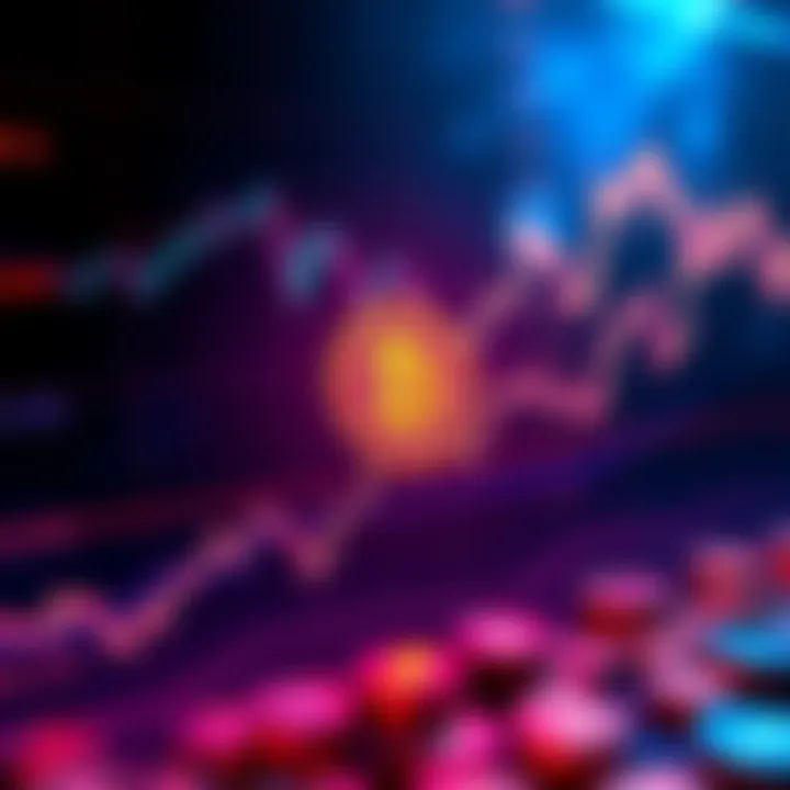 Bitcoin Investing Strategy Graphic showing daily investments in Bitcoin fluctuating with prices, illustrating a DCA strategy.