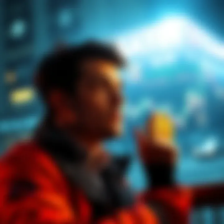 A person contemplating investing in Bitcoin with a small amount of money during a market dip