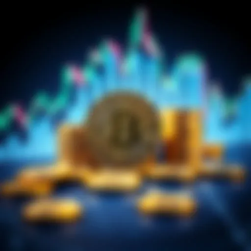 A visual representation of Bitcoin coins alongside traditional stocks and bonds, symbolizing the integration of BTC into modern financial portfolios.