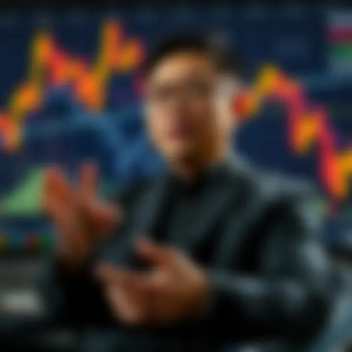 Samson Mow discussing Bitcoin investment below $100K with a chart in the background indicating market trends.
