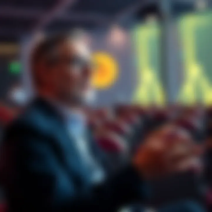 Michael Saylor discussing the need to secure Bitcoin keys against quantum threats at a conference