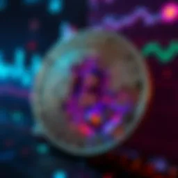 Bitcoin with layers A visual representation of Bitcoin showing layered graphics that illustrate its complexity beneath a simple surface.