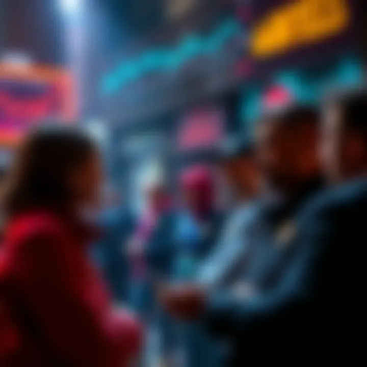 People discussing Bitcoin purchases amid market volatility