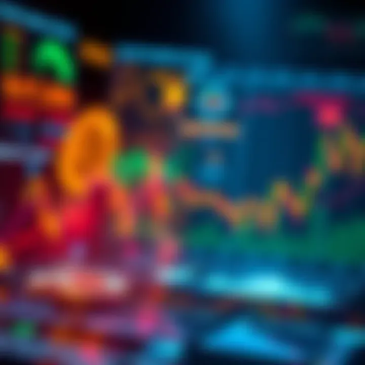 A visual representation of Bitcoin's declining four year cycle relevance with charts showing market volatility and economic factors influencing price.